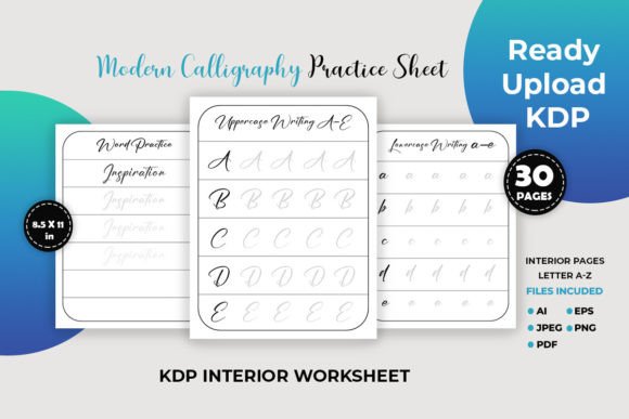 Download Modern Calligraphy Practice Sheet - Modern calligraphy Collection