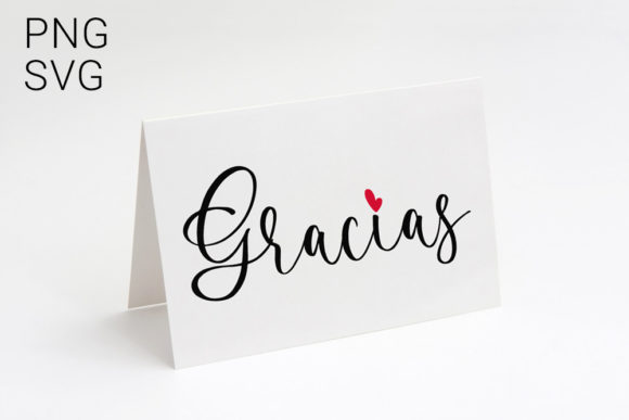 Download Gracias Heart Modern Calligraphy - Modern calligraphy Collection